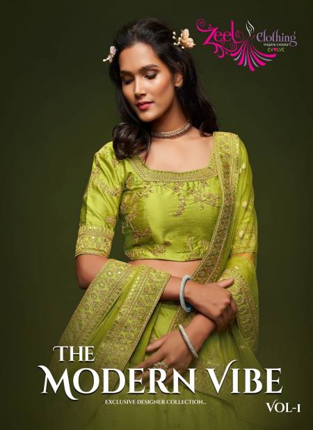 The Modern Vibes Vol 1 By Zeel Clothing Designer Lehenga Choli Exporters In India